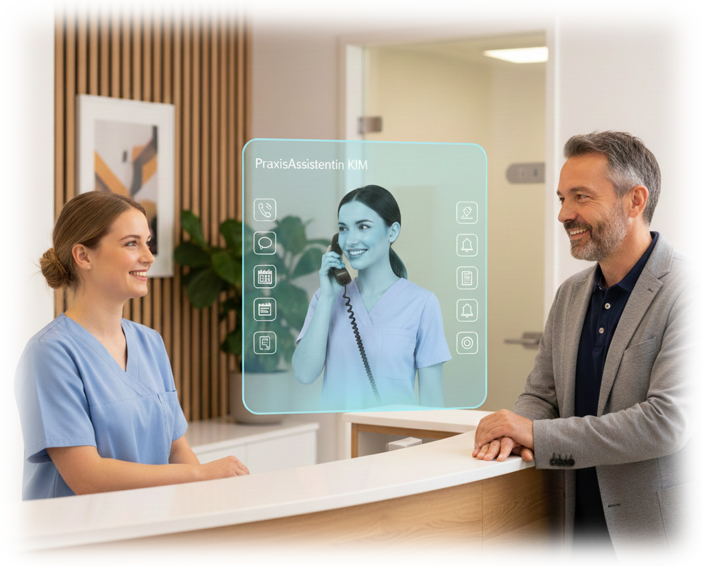 KIM PraxisAssistentin — KI-Telefonassistentin für Arztpraxen
